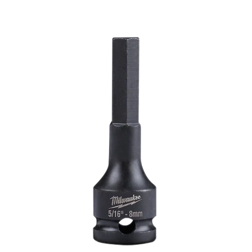 Milwaukee SHOCKWAVE™ Impact Duty 5/16" Lineman's 3/8" Drive Hex Bit Socket (49-66-5151)