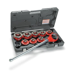 RIDGID 12-R Exposed Ratchet Threader Set, NPT, 1/2" - 2" (36475)