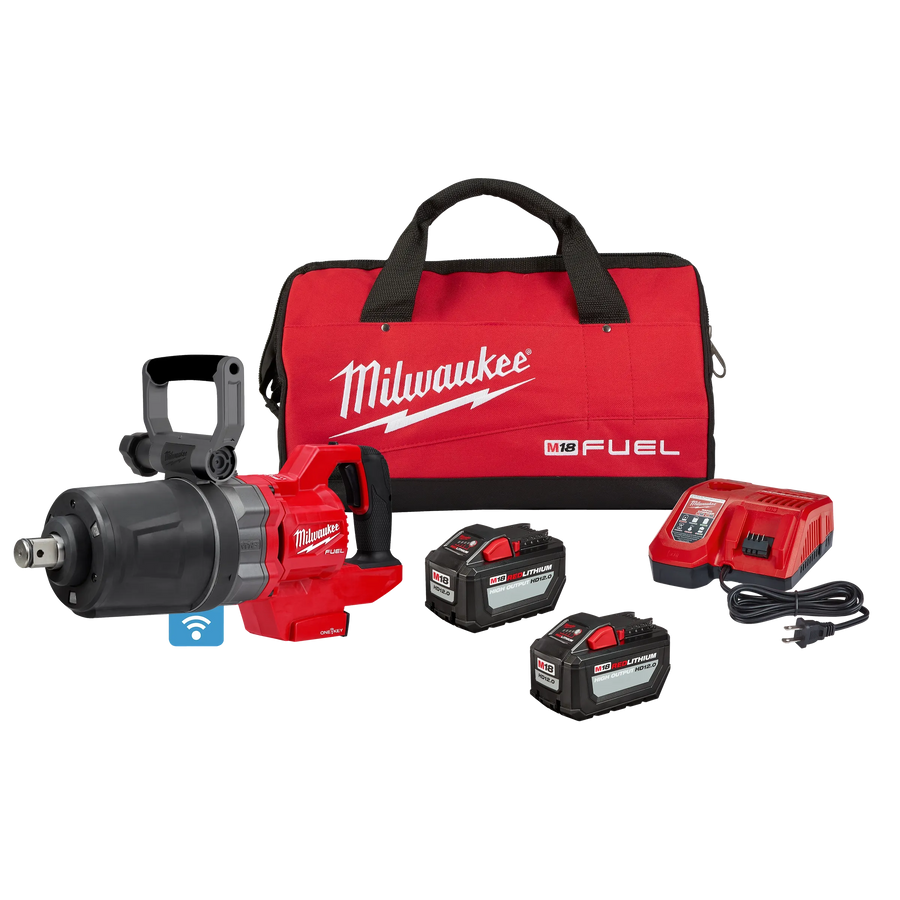 Milwaukee M18 FUEL 1" D-Handle High Torque Impact Wrench w/ ONE-KEY Kit (2868-22HD)