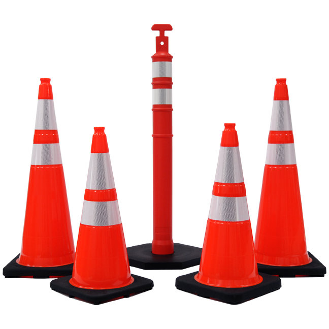 Bones Safety Bone Cone, 28-Inch 10 lb (BONECONE2810)