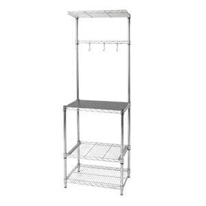Baker's Rack with Sliding Shelf - 18"d x 24"w x 72"h