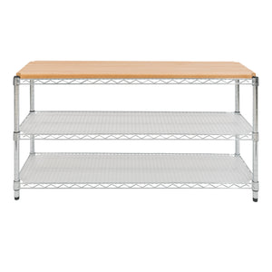 Bench with Shoe Rack