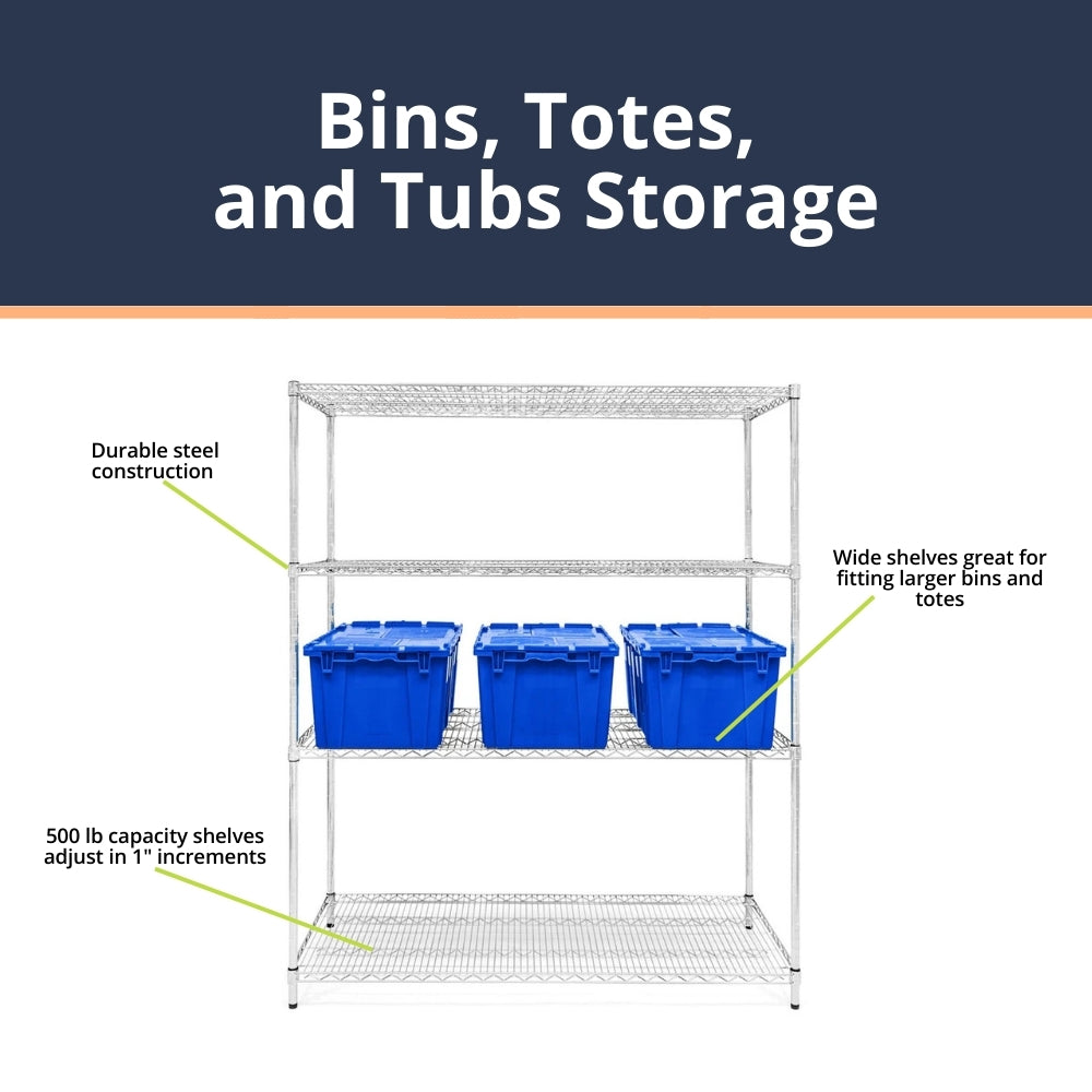 Bins, Totes, and Tubs Storage