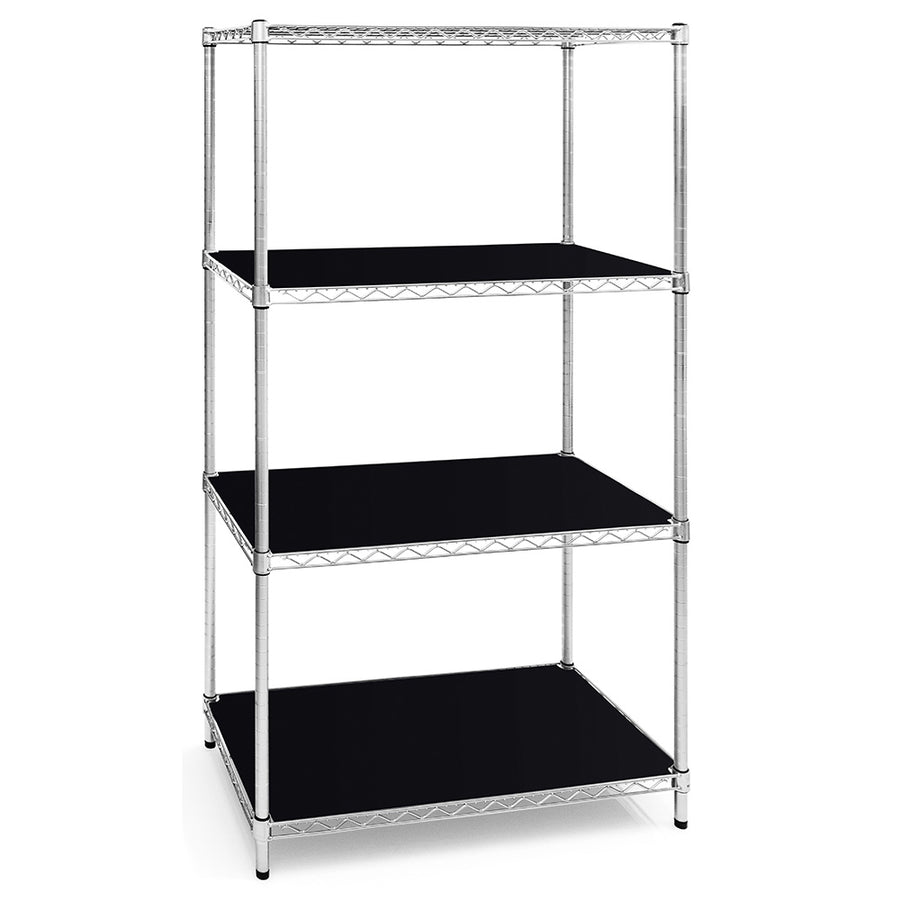 10"d Black Poly Liners - 4-Pack