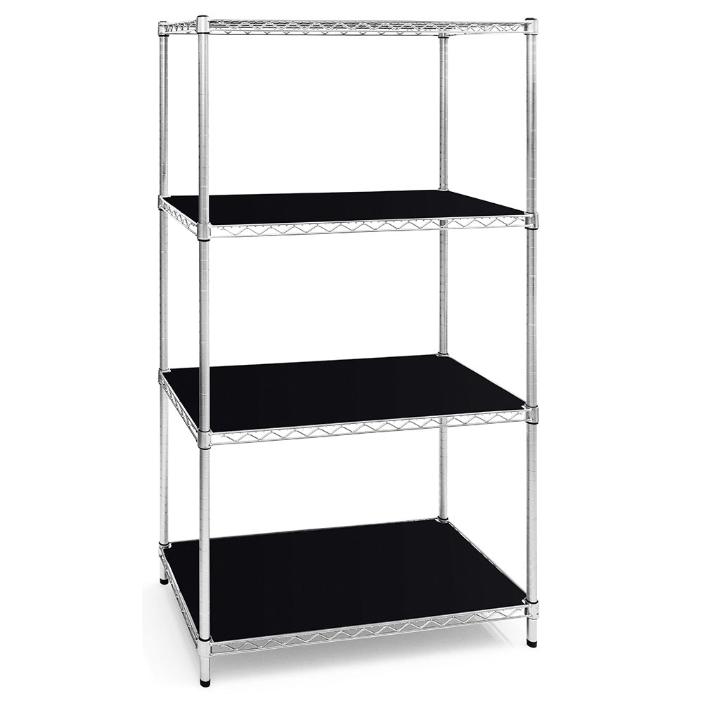 10"d Black Poly Liners - 4-Pack