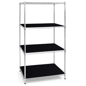 10"d Black Poly Liners - 4-Pack