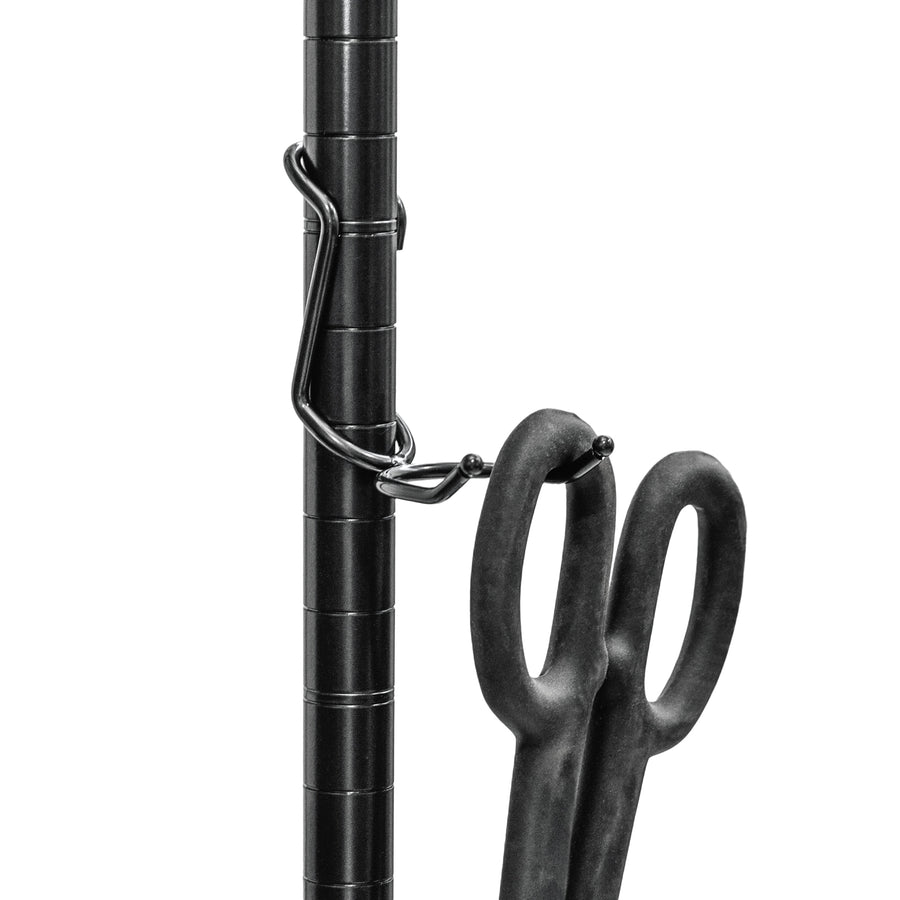 Black "C" Post Hooks - 5-Pack