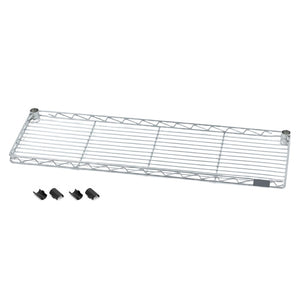 Chrome Cantilever Wire Shelves with Shelf Clips