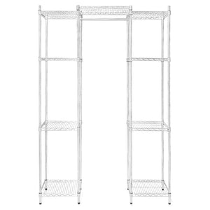 Closet Wire Shelving System - 18"d x 72"h