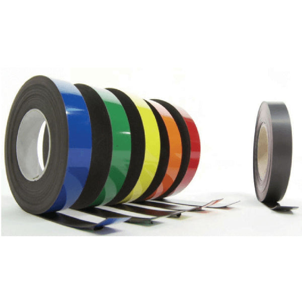 Colored Write-On Magnetic Roll - 50 Ft