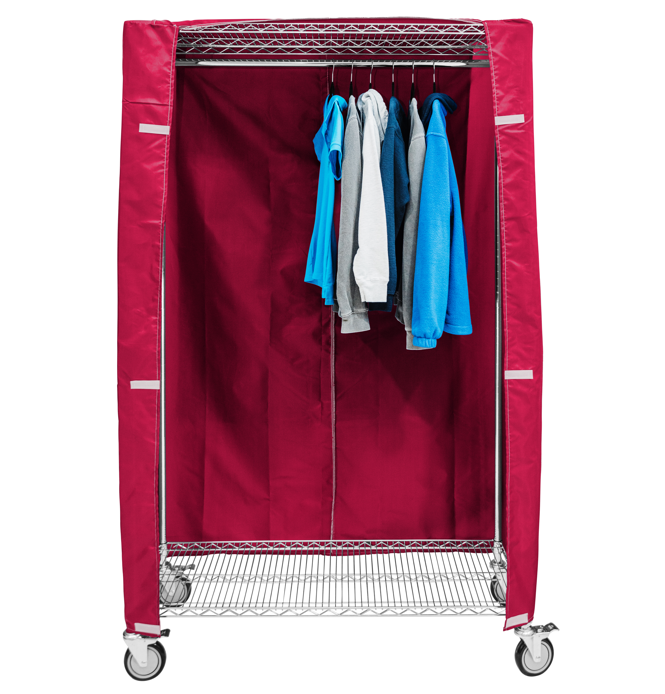 18"d 400 Denier Nylon Cart Covers - Red