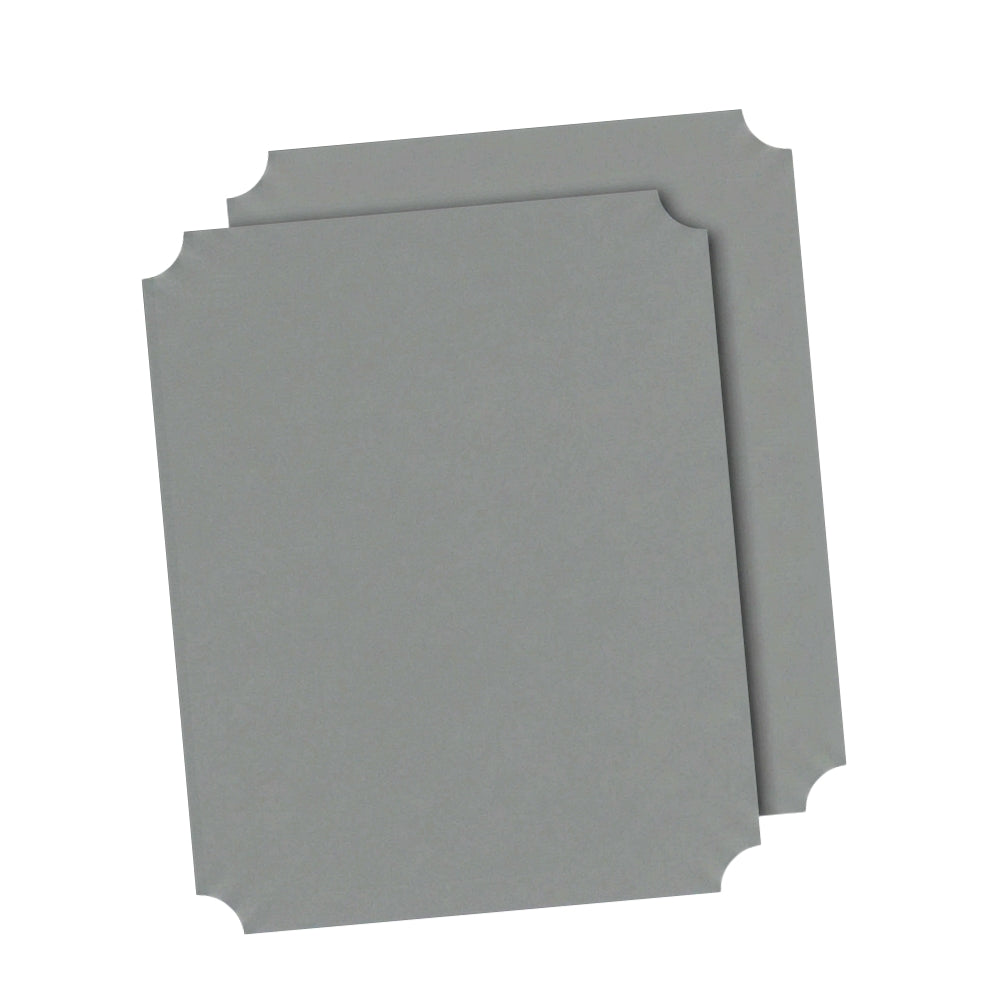 *BOGO SPECIAL* 10"d Plastic Wire Shelf Liners - Dark Gray