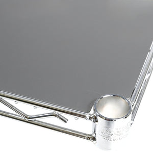 *BOGO SPECIAL* 30"d Plastic Wire Shelf Liners - Dark Gray