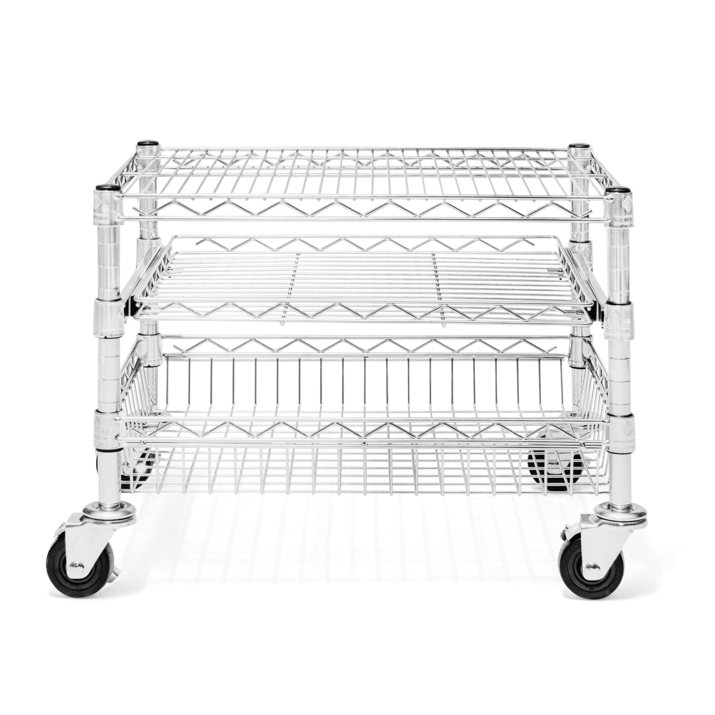 Mini Fridge Cart for Dorms