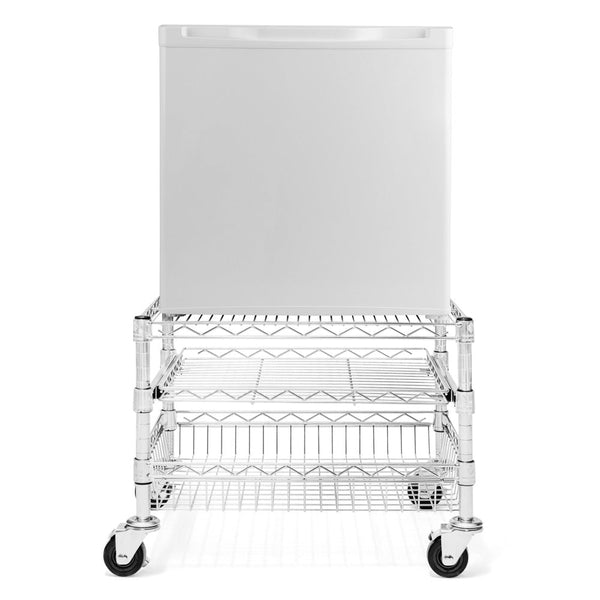 Mini Fridge Cart for Dorms
