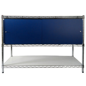24"d Sliding Door Shelving Enclosures - Limited Stock