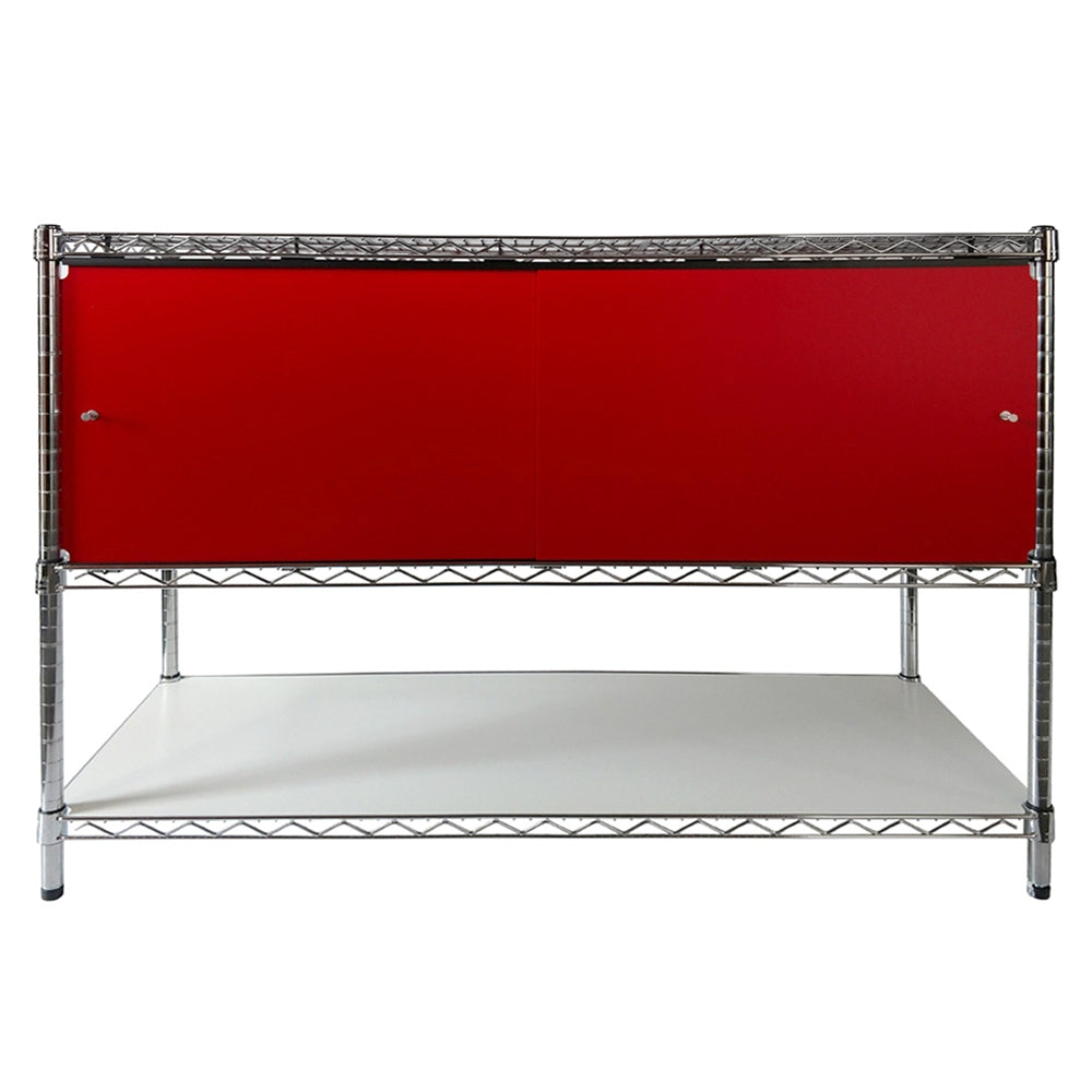 24"d Sliding Door Shelving Enclosures - Limited Stock