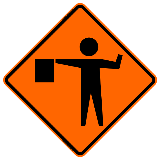 Bones Safety Flagger Symbol (RUS), 48