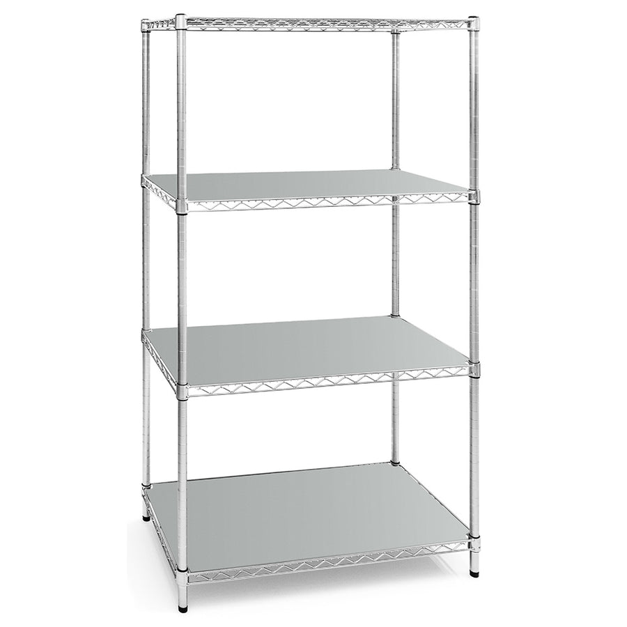 10"d Gray Poly Liners- 4-Pack