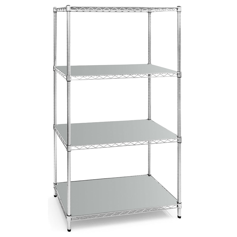 10"d Gray Poly Liners- 4-Pack