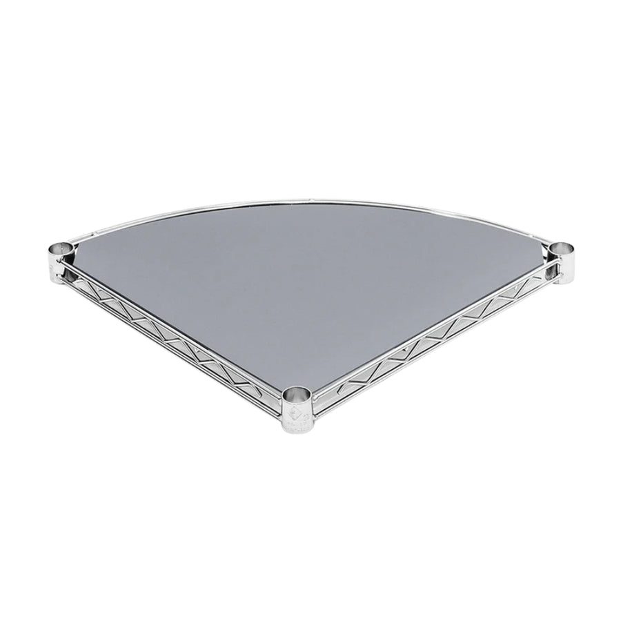 *BOGO SPECIAL* Radius Plastic Wire Shelf Liners - Dark Gray