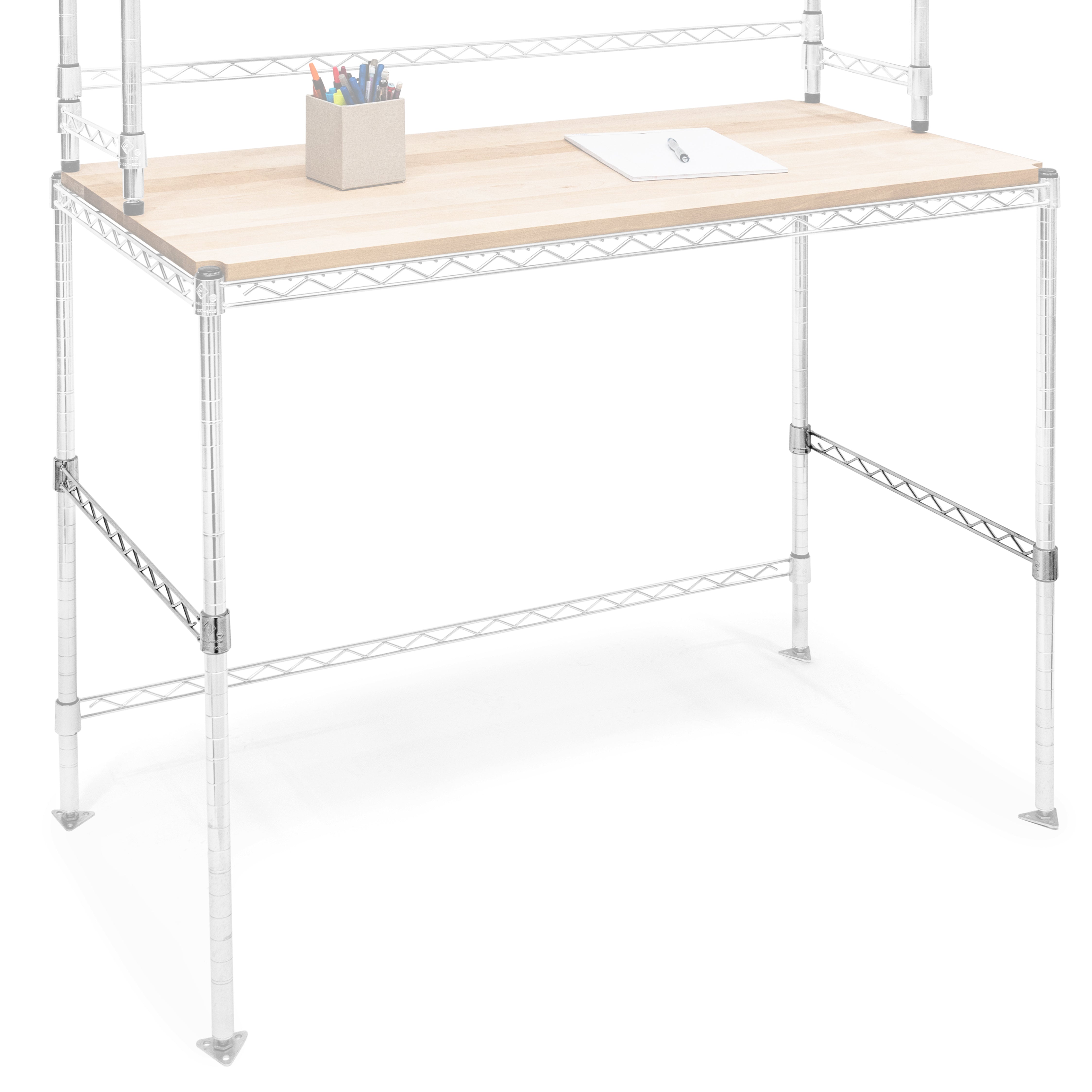Hanger Rail for Chrome Wire Shelving by Shelving.com – The Shelving Store