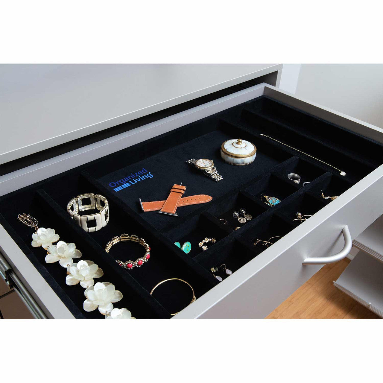 Jewelry Insert for Double Hang O-Box - Black