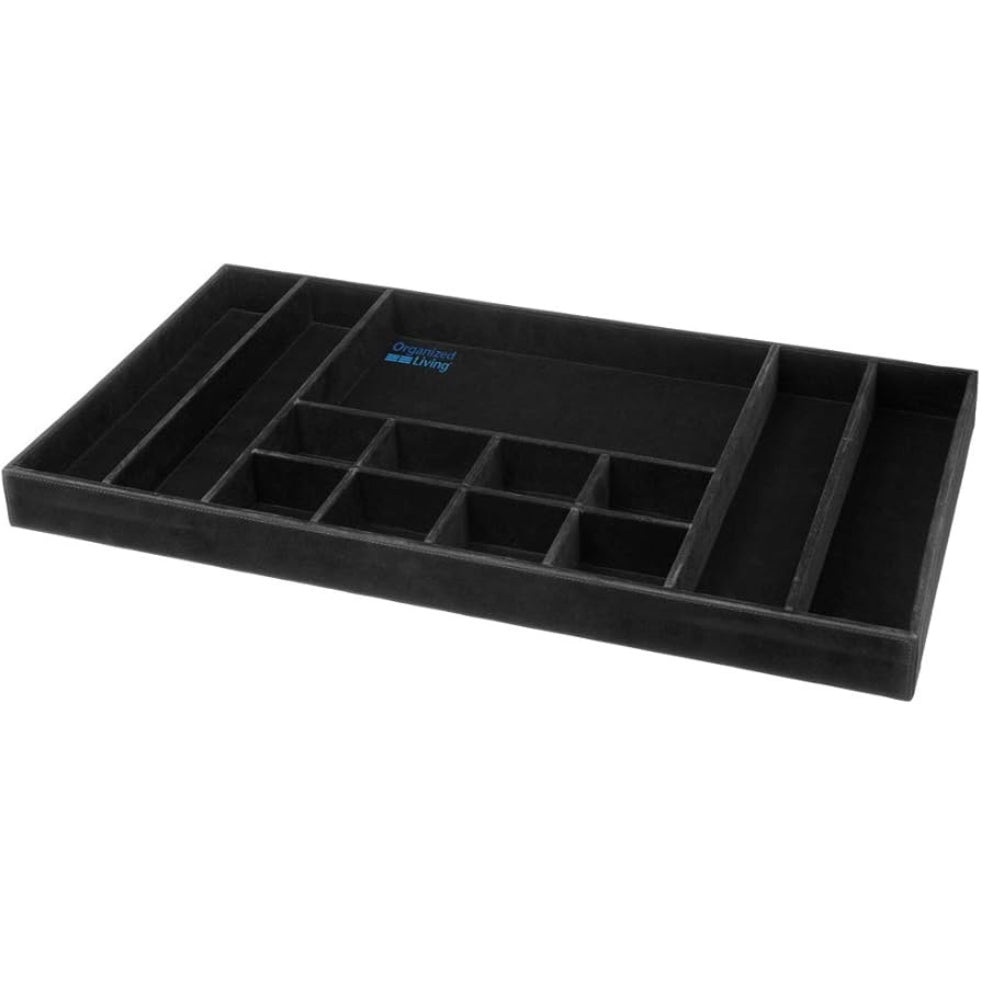 Jewelry Insert for Double Hang O-Box - Black