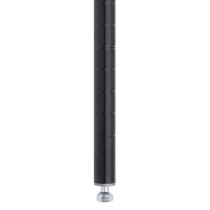 Super Erecta SiteSelect Stationary Posts - Black