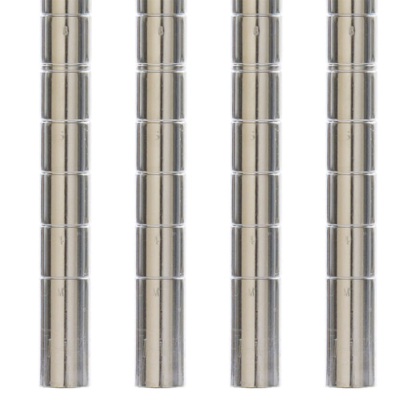 Metro Chrome Super Erecta SiteSelect Mobile Posts - 4-Pack
