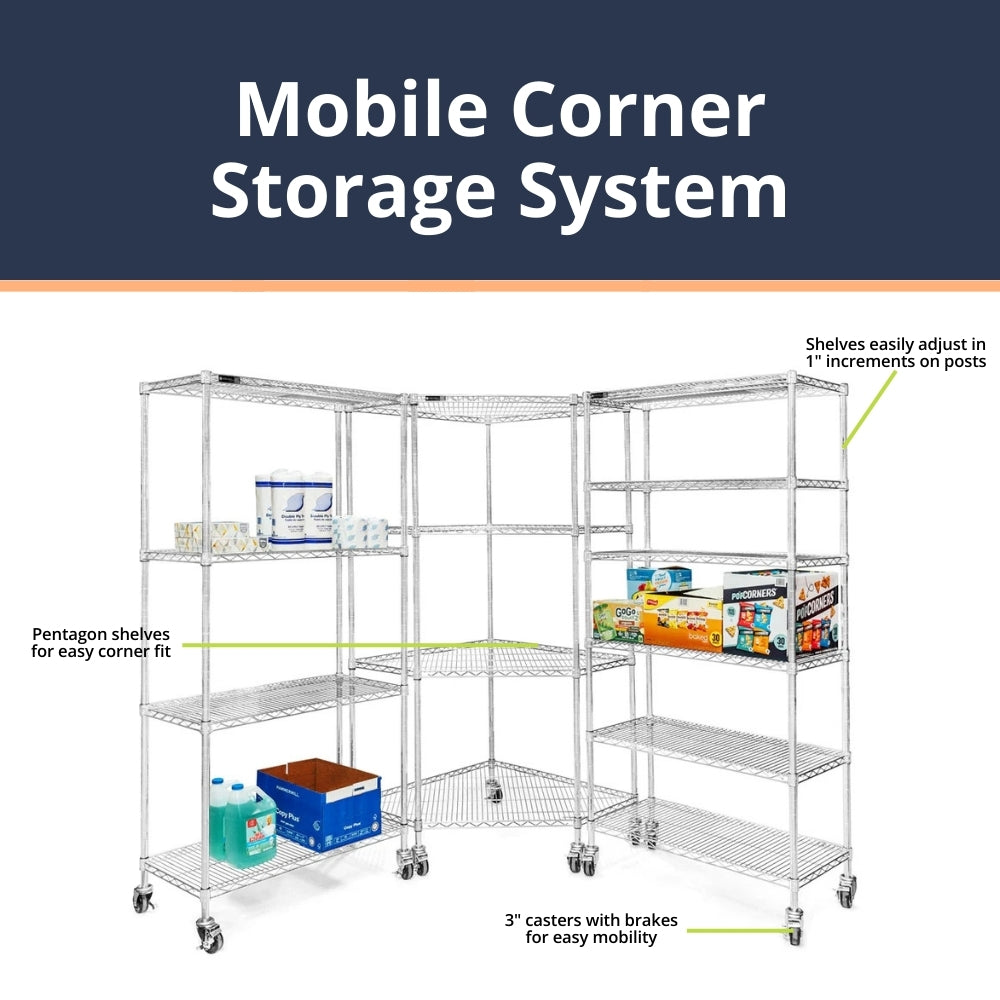 Mobile Corner Storage System