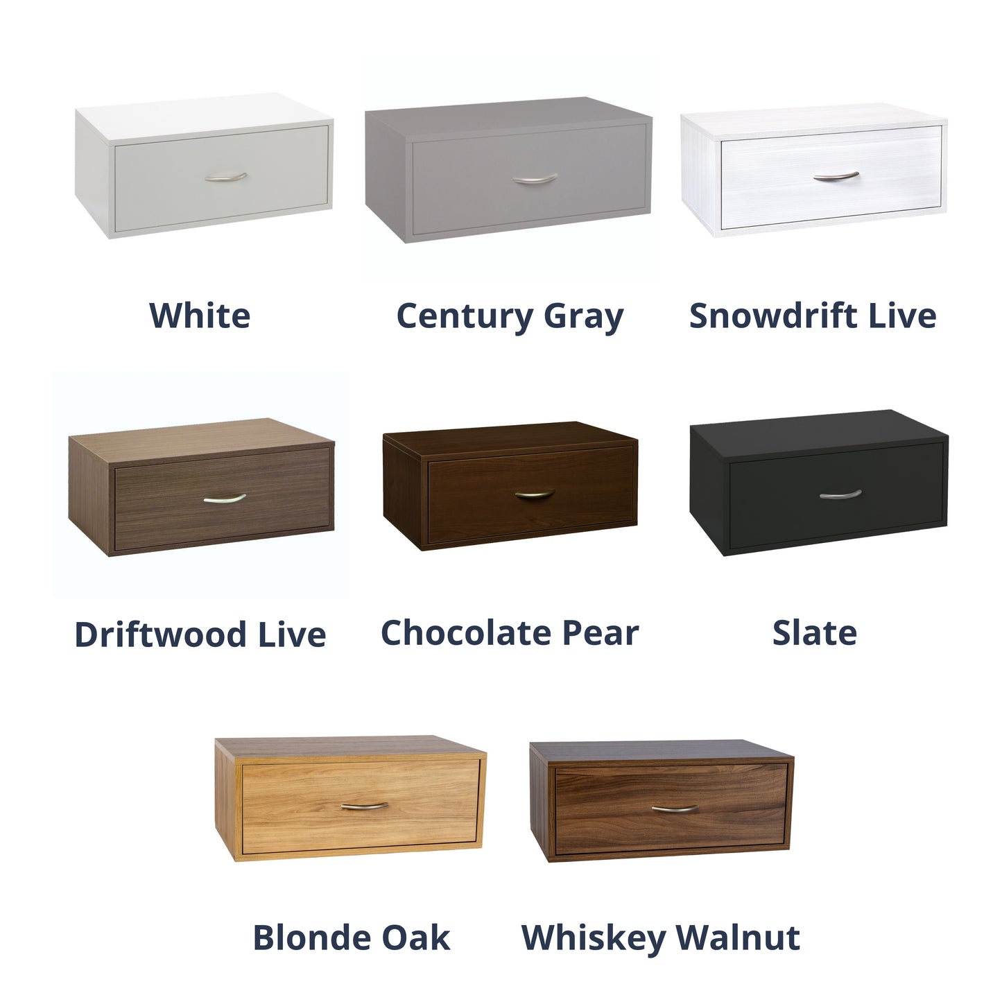 freedomRail Big Double Hang O-Box 1 Drawer