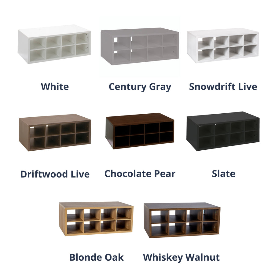 freedomRail Double Hang O-Box Cubby