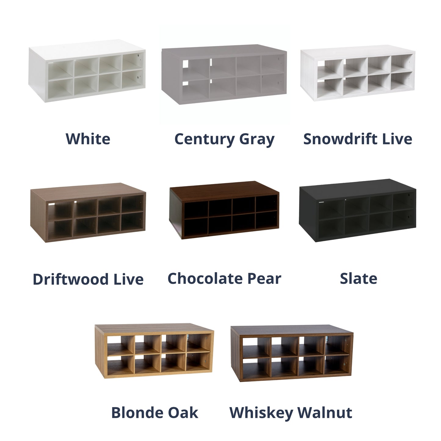 freedomRail Double Hang O-Box Cubby