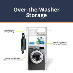 Over-the-Washer Storage