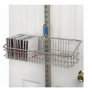 Over the Door CD/DVD Holder - Nickel