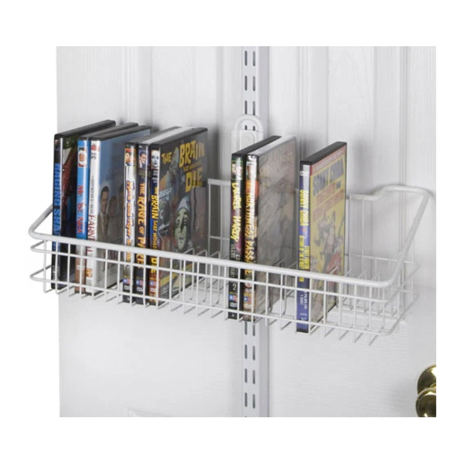 Over the Door CD/DVD Holder - White