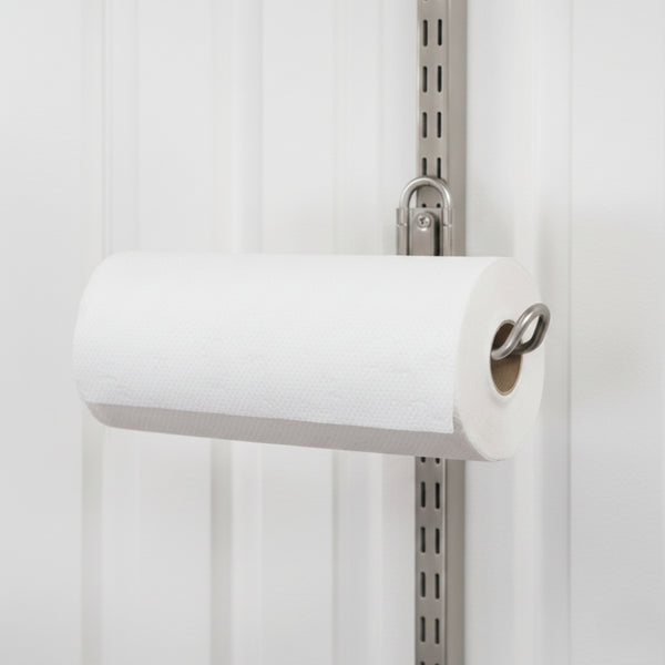Over-the-Door Paper Towel Holder - Nickel