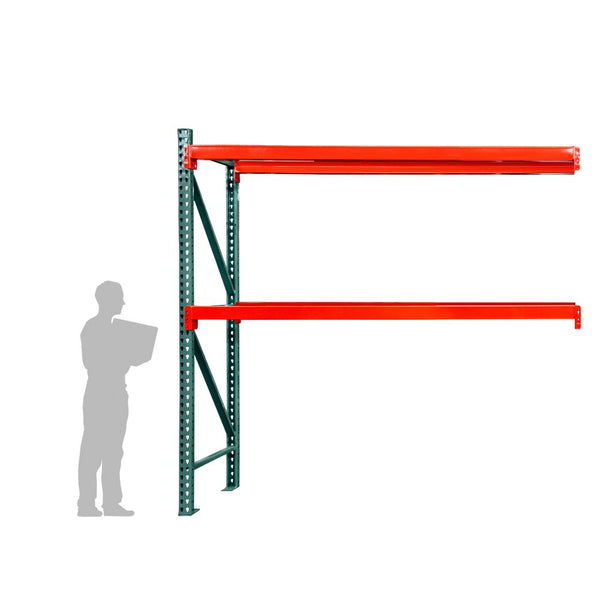 2-Tier Teardrop Pallet Rack Add-On Units - 36