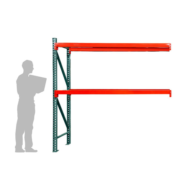 2-Tier Teardrop Pallet Rack Add-On Units - 36