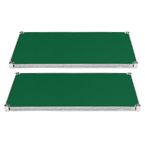 18"d x 60"w Plastic Wire Shelf Liners for Enclosures - 2-Pack