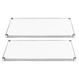18"d x 60"w Plastic Wire Shelf Liners for Enclosures - 2-Pack