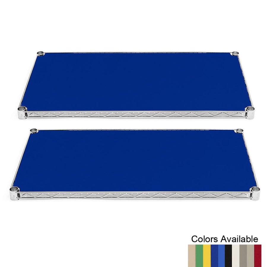 18"d x 48"w Plastic Wire Shelf Liners for Enclosures - 2-Pack