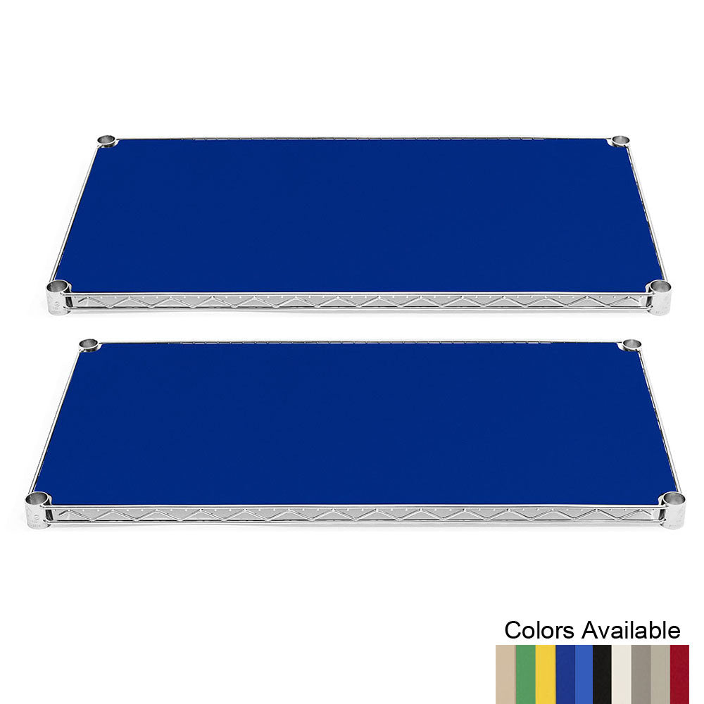18"d x 48"w Plastic Wire Shelf Liners for Enclosures - 2-Pack
