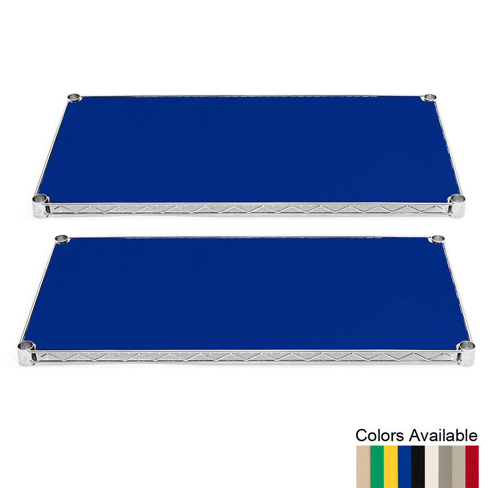 18"d x 60"w Plastic Wire Shelf Liners for Enclosures - 2-Pack