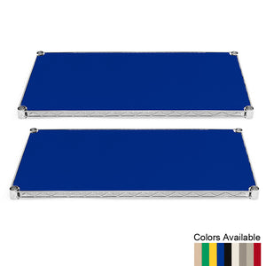18"d x 60"w Plastic Wire Shelf Liners for Enclosures - 2-Pack
