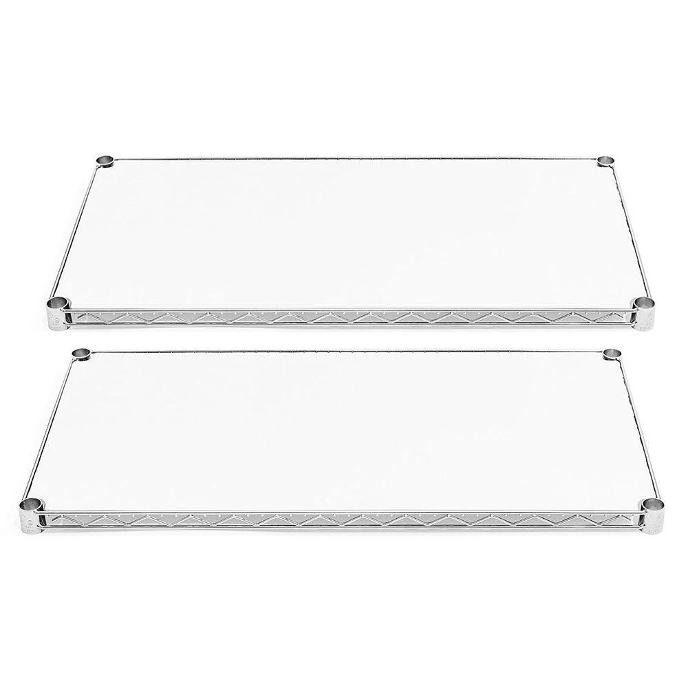 18"d x 60"w Plastic Wire Shelf Liners for Enclosures - 2-Pack