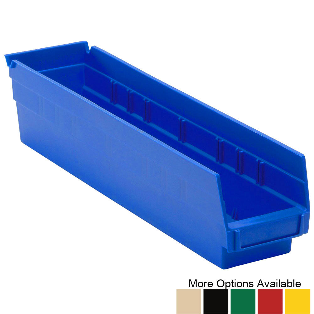 17-7/8"d x 4-1/8"w x 4"h Nesting Shelf Bins - 20 Pack