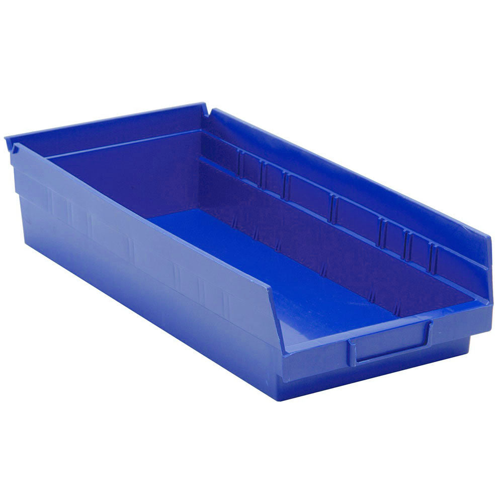 17-7/8"d x 8-3/8"w x 4"h Nesting Shelf Bins - 10 Pack