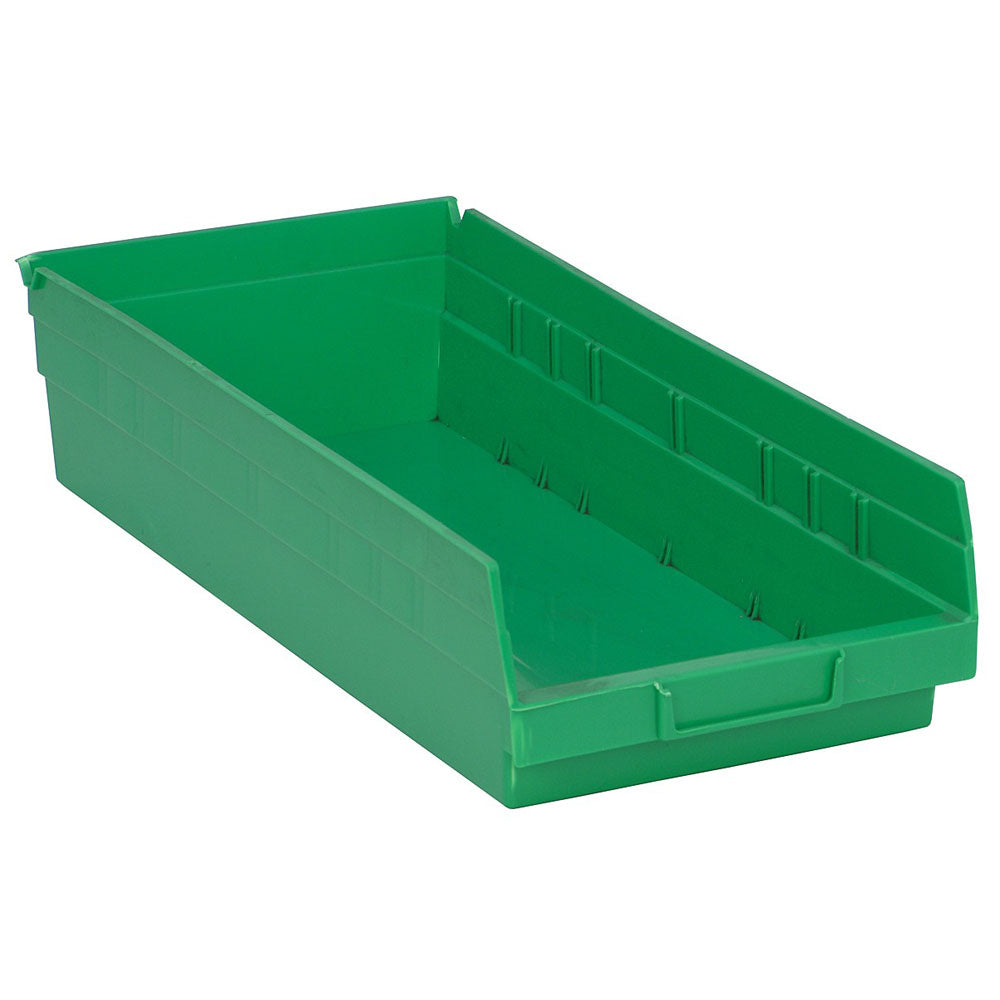17-7/8"d x 8-3/8"w x 4"h Nesting Shelf Bins - 10 Pack